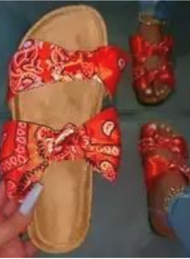 Bandana sandals