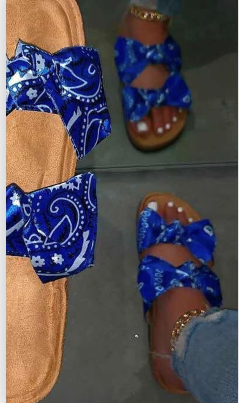 Bandana sandals