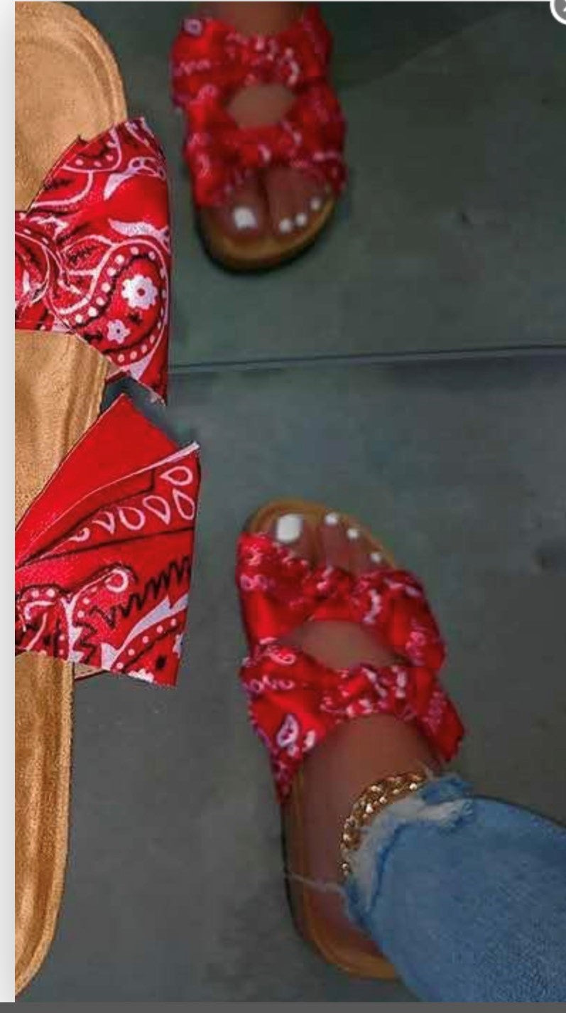 Bandana sandals