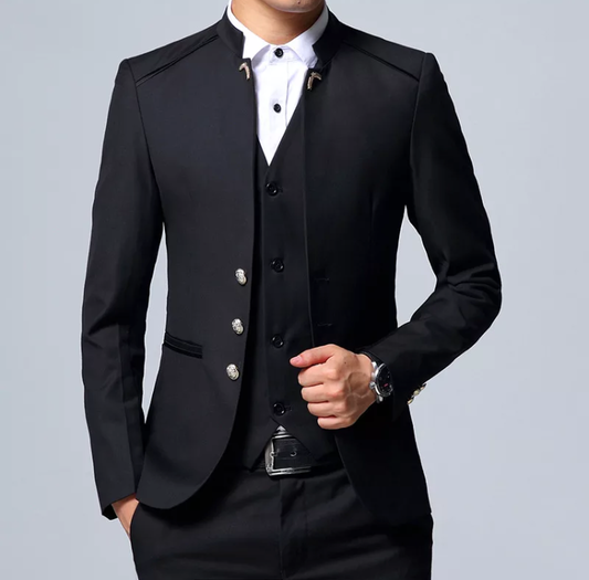 Black 3 PCE suit