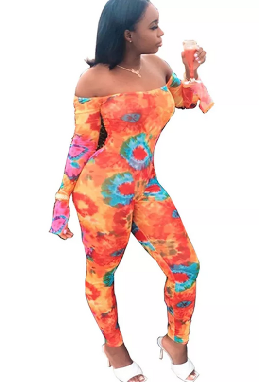 Multi-colored jumpsuit