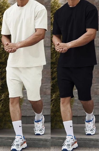 Men's Cotton Summer Short Set