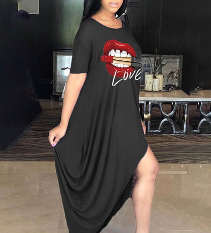 Plus size Love Dress